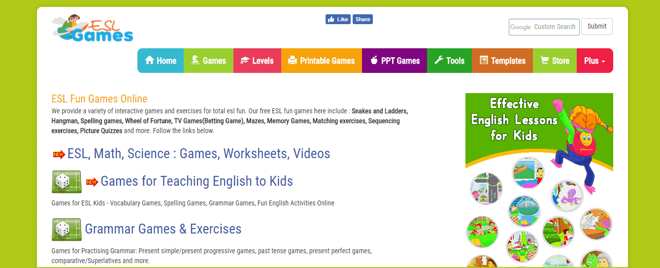 Free ESL Fun Games, Interactive Grammar & Vocabulary Games for