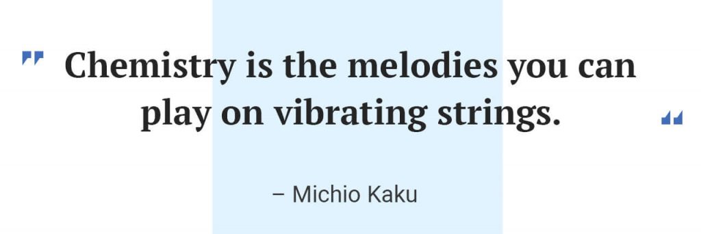 Michio Kaku quote.