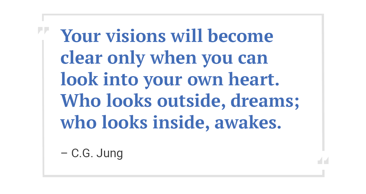 C.G. Jung quote.