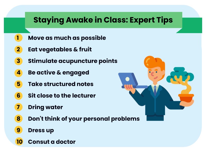 How To Stay Awake In Class Without Moving 13 Tricks