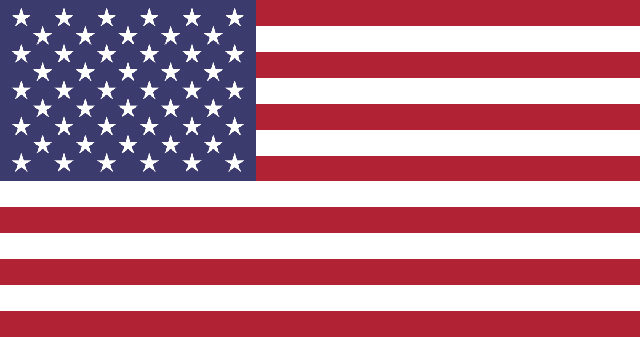 USA flag.