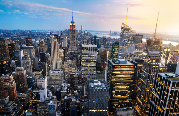 New-York city skyline.