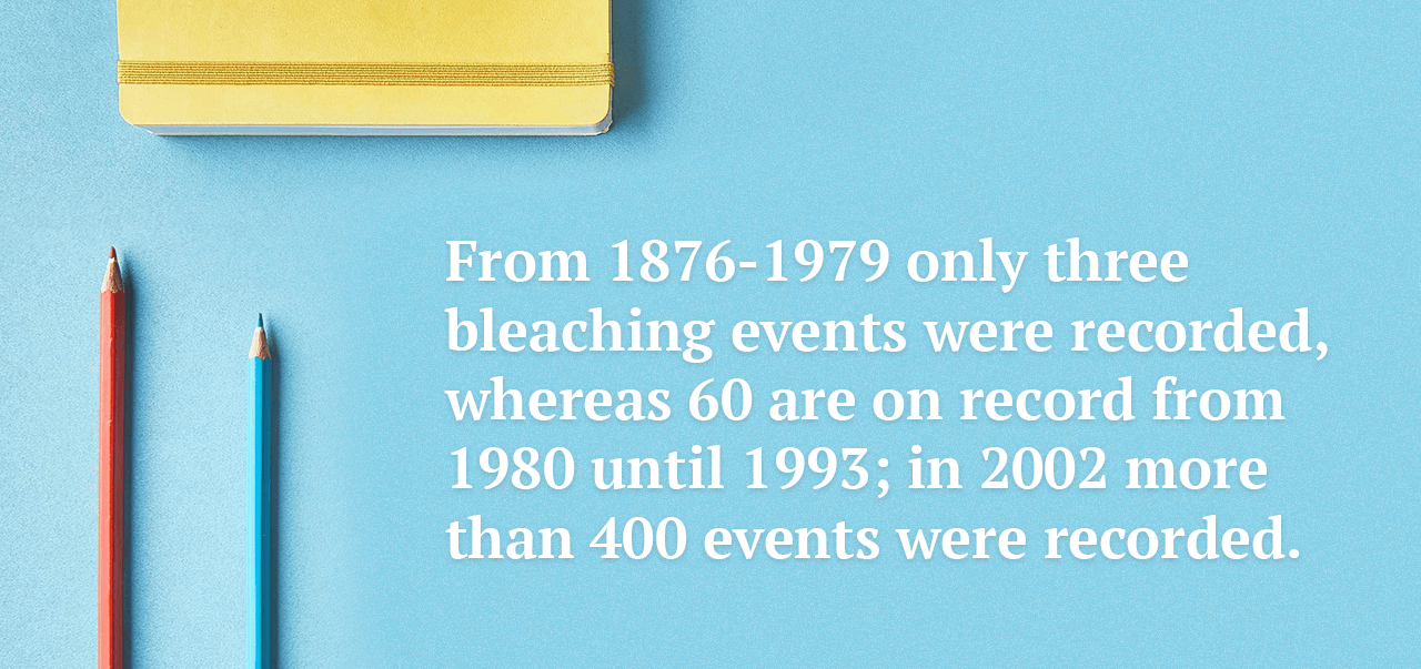 Bleaching events fact.