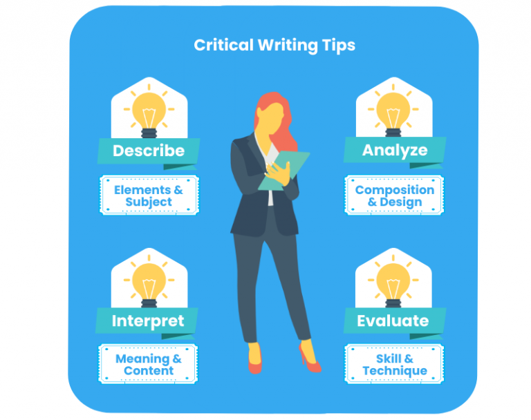 how to be more critical in writing