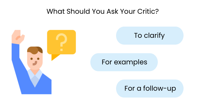 Questions that you should ask a critic about your work.