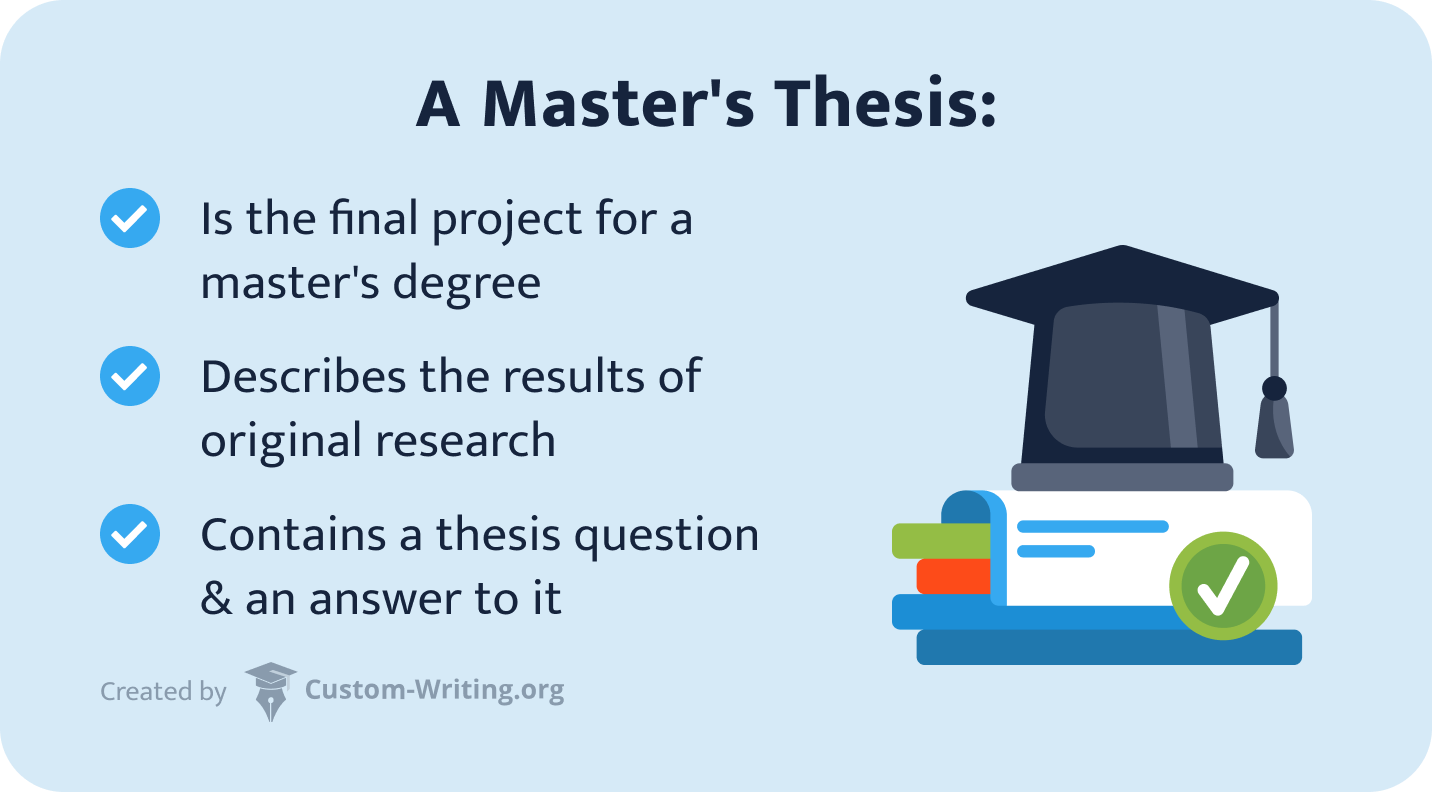 whats a master thesis