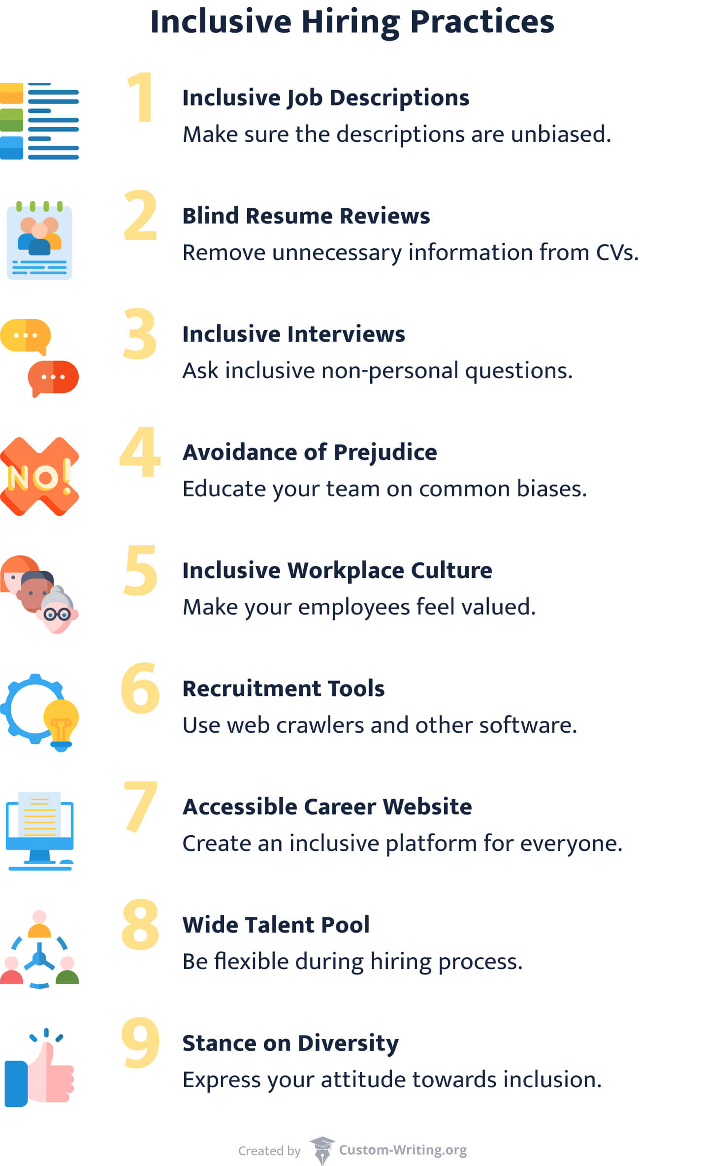 Inclusive Recruitment: 9 Practices + Infographic