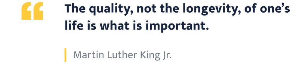 Martin Luther King Jr. quote.
