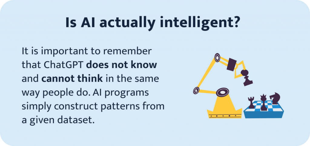 Is AI actually intelligent?