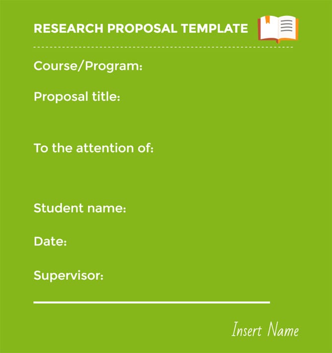 How long is a research proposal