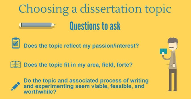 229 Good Dissertation Topics and Thesis Ideas for Ph.D. & Masters