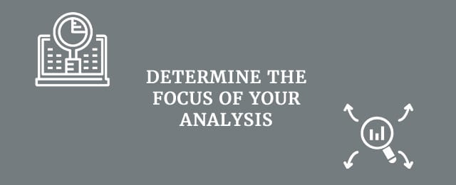 focus of analysis in case study