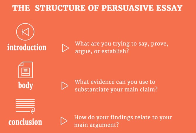 persuasive essay structure examples