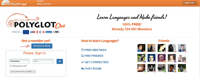 Learn languages online, free