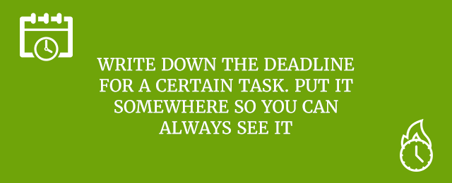 See the deadline