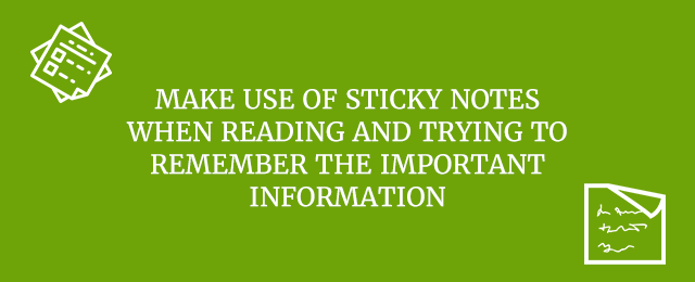 Sticky notes