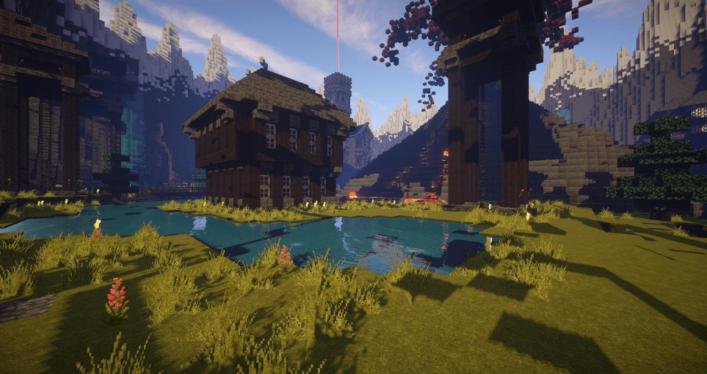 Minecraft videogame screenshot Minecraft videogame screenshot